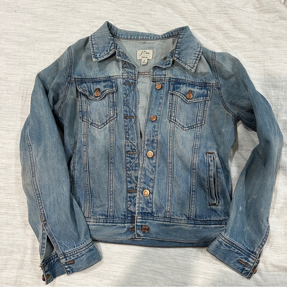 J. Crew Light Blue Jean Jacket